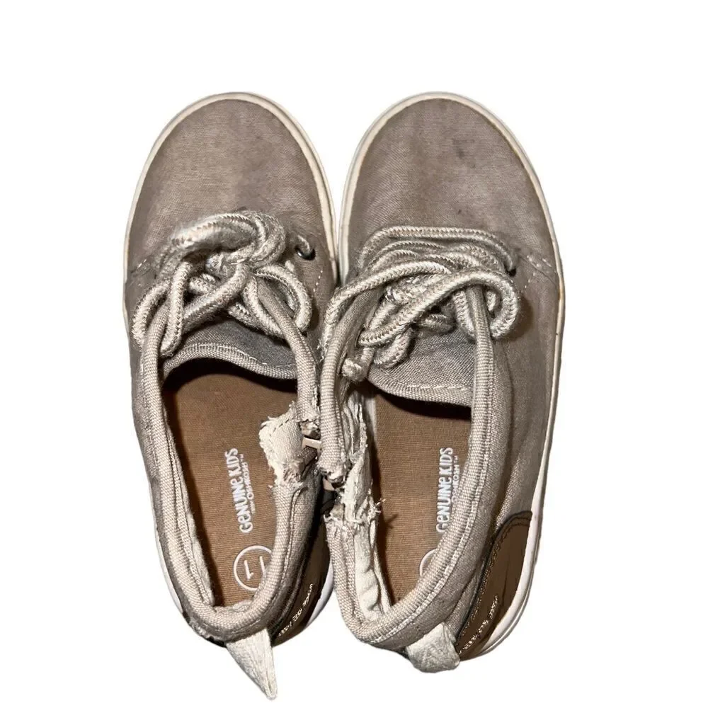 OshKosh B’Gosh Genuine kids high top sneakers with side zippers size 11 youth‎